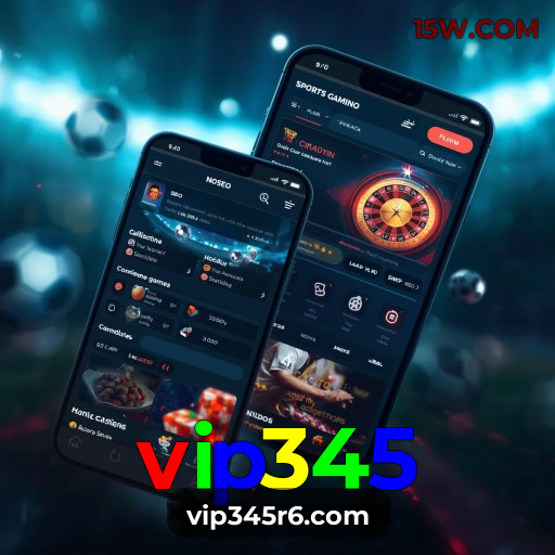 Aplicativo móvel vip345 para iOS e Android